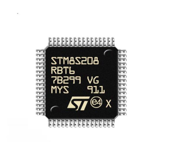 MCU 24MHz, 8-Bit MCU LQFP-64 STM8S208RBT6 Suitable for smart door lock and