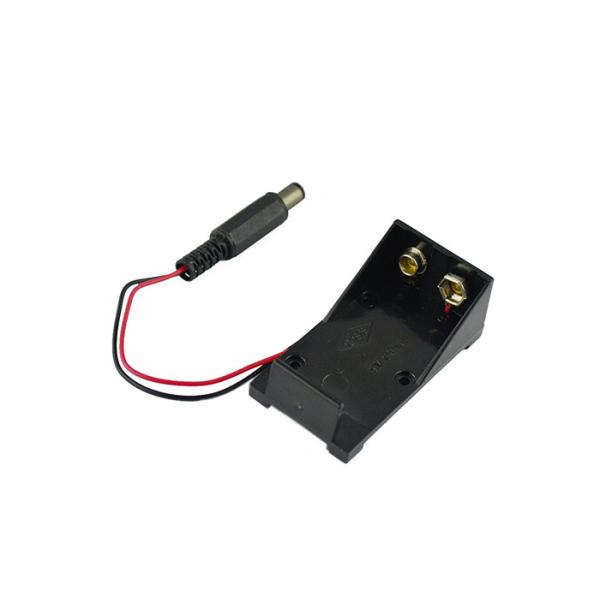 DC 9V Battery Box Holder With DC Plug Electronic Components