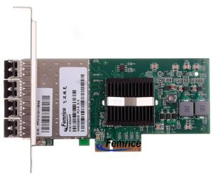 China Femrice Quad Port PCIe x4 Intel 82580EB Gigabit Network Interface Controller 1G Gigabit Ethernet Server Network Adapter on sale