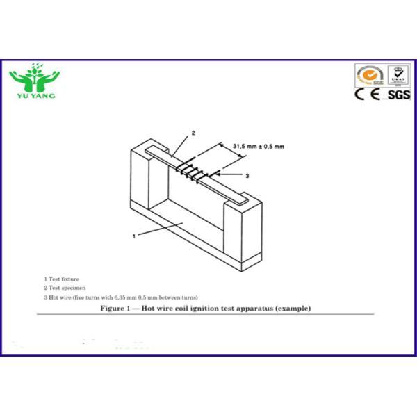 IEC 60695-2-20 Hot Wire Ignition Test Apparatus Hot Wire Ignition Tester 5.28Ω/M