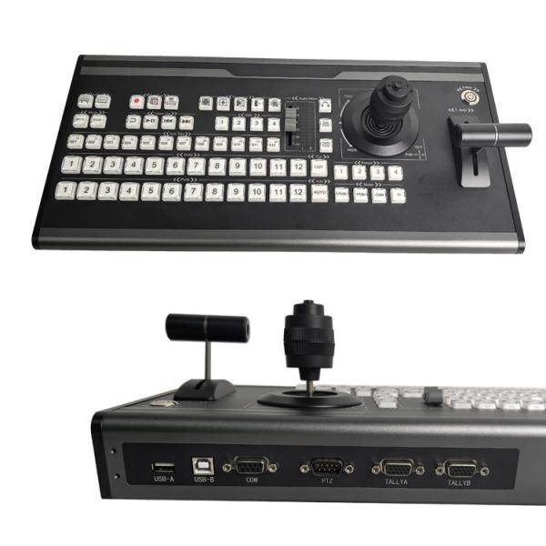 Buy Custom Video Switcher 8 Channel Keyboard Live Streaming Encoder at wholesale prices