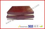 Leather Magnetic Box Customized Crocodile Leather Paper Satin Covered Foam