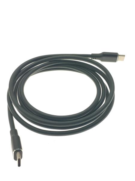 5A TPE Type-C to Type-C Fast Charging USB Data Cable With E-Mark Chip For