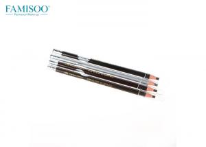 China Long Lasting Waterproof Eyebrow Pencil Black / Light Brown / Dark Brown / Gray Color on sale
