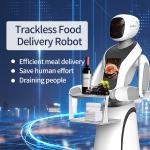 Intelligent Avoidance Robot Delivery Food DC24V 5A Remotely Controlled Robot