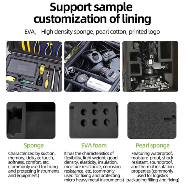 Customizable PP Plastic Tool Box for Household and Auto Repair