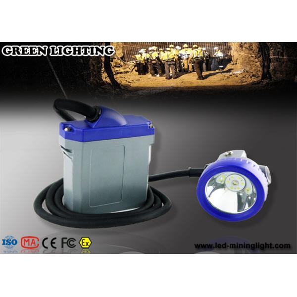 10000 Lux cree led explosion proof cable cord carbide lamp rechargeable IP68 water proof