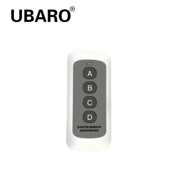 Plastic Shell Controller Smart Home Light Remote Control Switch with 4 Keys