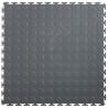 Buy cheap Gray Interlocking Vinyl Floor Tile 500*500mm Coin Surface For Use In Garages from wholesalers