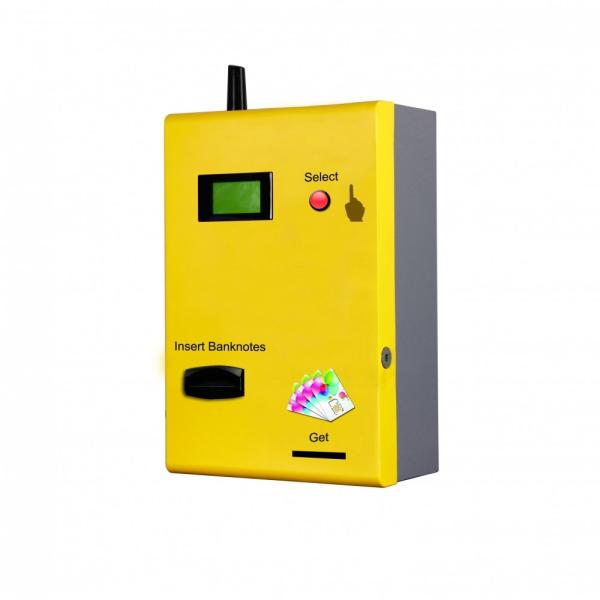 Buy Card Vending Machine with Banknote Acceptor at wholesale prices