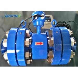 Quality Petroleum Oil Industry Salt Sea Water Flow Meter , Electromagnetic High Pressure Flow Meter for sale