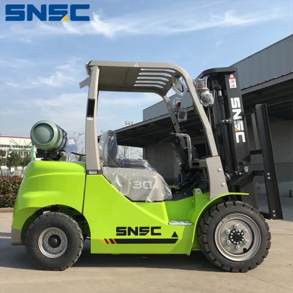 Automatic Transmisson 3tons Gas Fork Lift Propane Forklift with Load Capacity 3tons