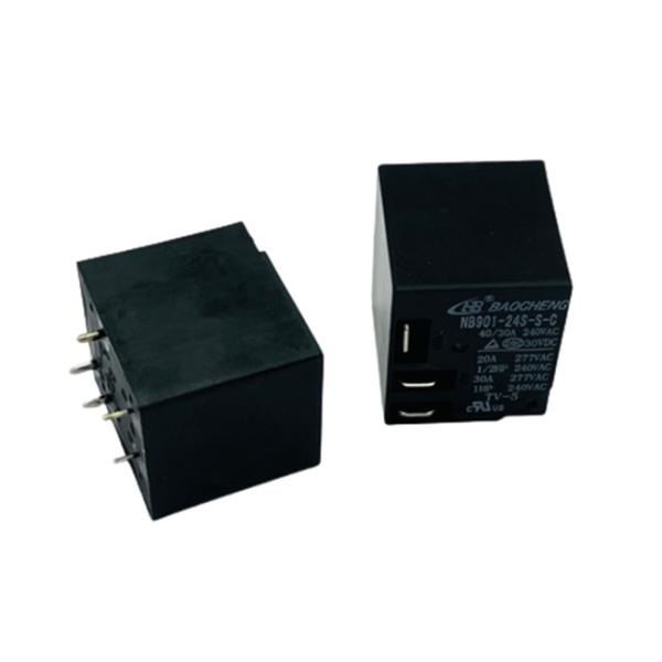 PCB QT250 Terminal AC Power Relay Sealed 220V 40A NO NC Relay NB901-AC220S-S-C