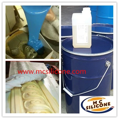 30-40 Mins Working Time RTV2 Silicone Rubber for Artificial Stone and Paver Molds Making