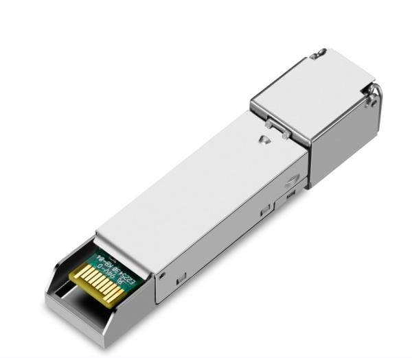 Buy Stable Data Transfer with Copper Transceiver Connector Material Copper Cable Length 100m Temperature Range 0°C To 70°C at wholesale prices