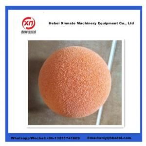China Soft Medium Hard Concrete Pump Cleaning Ball Rubber Sponge Ball on sale