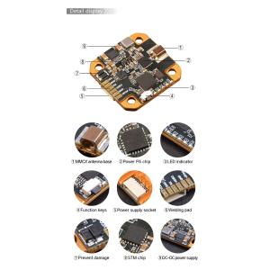 PandaRC Mini VT5804-BAT Lite 5.8G High Power OSD Adjustment X8 RC Camera Ima
