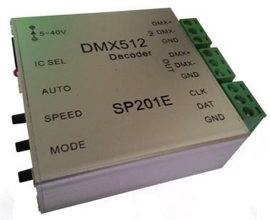 Buy dmx signal signal to spi SP201E DMX Decoder at wholesale prices