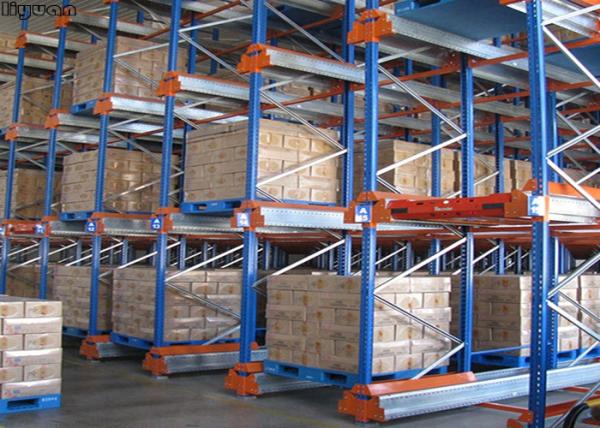 Buy Automatic Pallet Racks Storage Racking Radio Shuttle Racking For Warehouse at wholesale prices