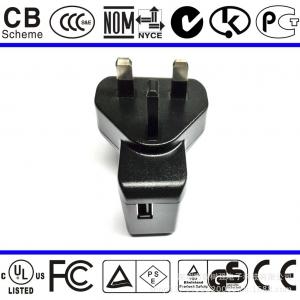 China BS listed UK plug 5v1.5a USB charger  for notebook on sale