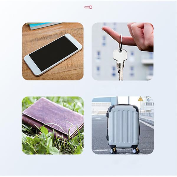 Pet Tracker Mini GPS Tracking Device Key Finder Smart Wallet Anti Lost 15m Distance