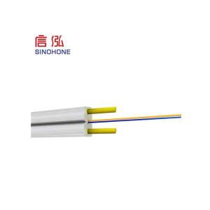 China High Bandwidth Indoor Optical Cable , Armored Network Cable Wearability  LSZH on sale