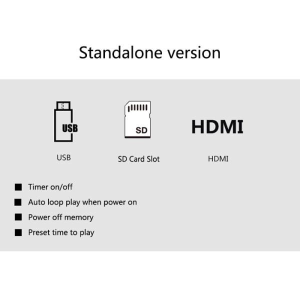 LCD Shelf Edge Digital Signage LG Customized Size With Auto Loop Playing Function