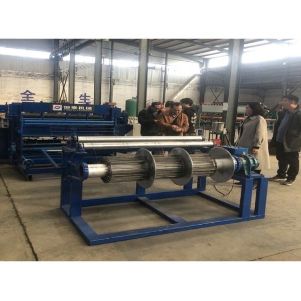 115 230mm width Full Automatic Brick Force wire Mesh welding Making Machine to zimbabwe customer
