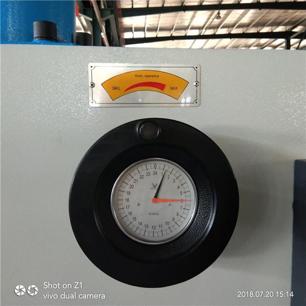 E21s Controller Hydraulic Guillotine Shearing Machine Sheet Metal 4mm 16 Times/Min