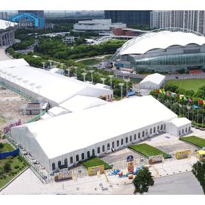 Buy cheap Deluxe Outdoor Exhibition Tents Polyester Textile Cover 500 Seater from wholesalers