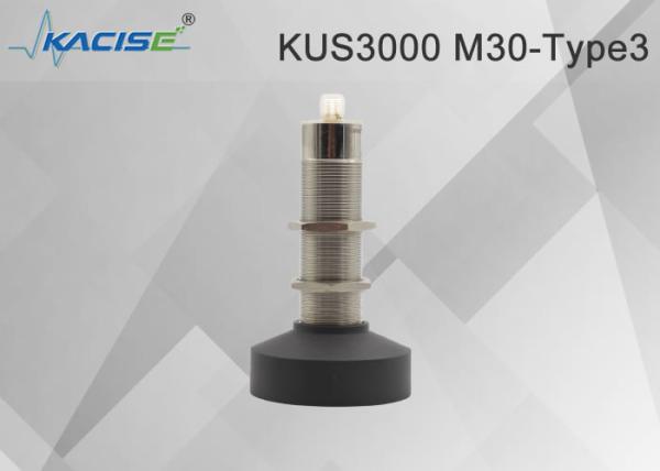 KUS3000 M30-Type3 smallest ultrasonic level transducer with indicator and wide
