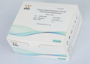 Quality Used For Quantitative Determination Of D-Dimer In Human Whole Blood And Plasma for sale