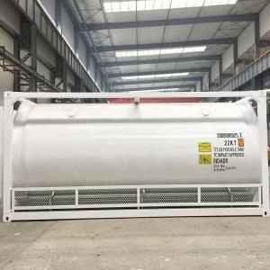 China SA-240M 304 LNG T14 Iso Tank Container 24800 Liters LR BV CCS on sale