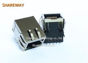 China 7499111447 RJ45 LAN Transformer RJ45 Connector with integrated transformer / common mode choke For Hubs Routers Switches on sale