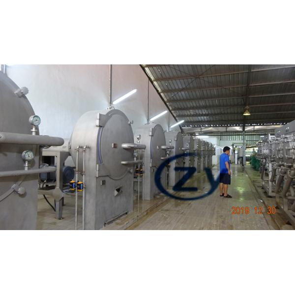45kw SS304 Centrifugal Extract Tapioca Starch Machine Rasping Desanding