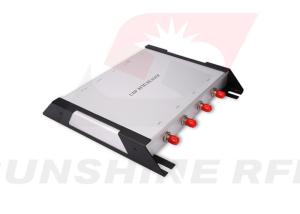Quality 4 Port Rfid Reader USB / RS232 / RS485 / Ethernet Communication Interface for sale