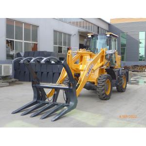 76kW Compact Small Wheel Loaders Mechanical Joystick