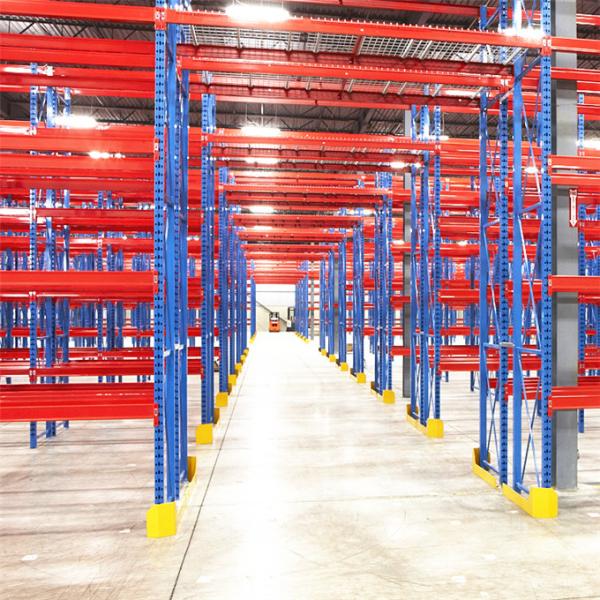 Buy ODM Push Back Pallet Racking Shelving Racking 3000KG at wholesale prices
