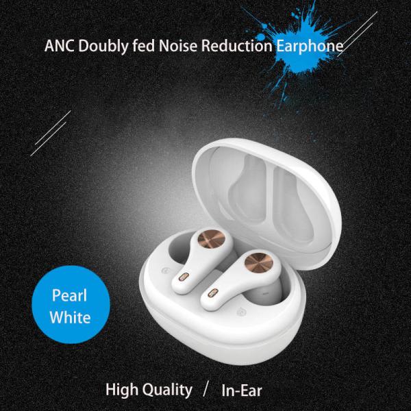 ANC True Wireless Earphones Noise Reduction Double Wireless Charging No Delay