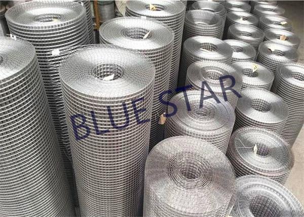 High Strength Stainless Steel Welded Wire Mesh 0.5m - 2.5m Width For Animal Cages