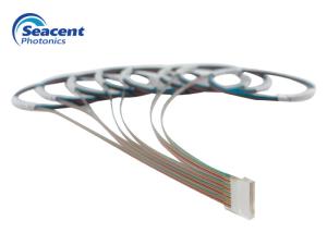 Durable 96 CH Optical Fiber Array Low Insertion Loss For PLC Splitters