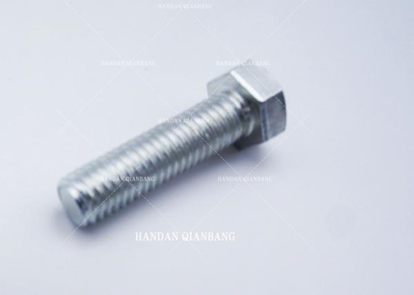 Fully Threaded Hex Head Bolts , Carbon Steel Structural Heavy Hex Head Screw