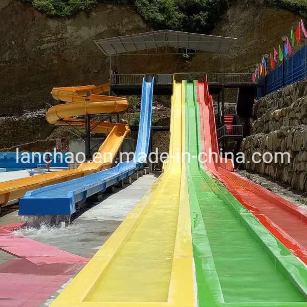 Large Scale Combination Amusement Park Water Slide For Adult