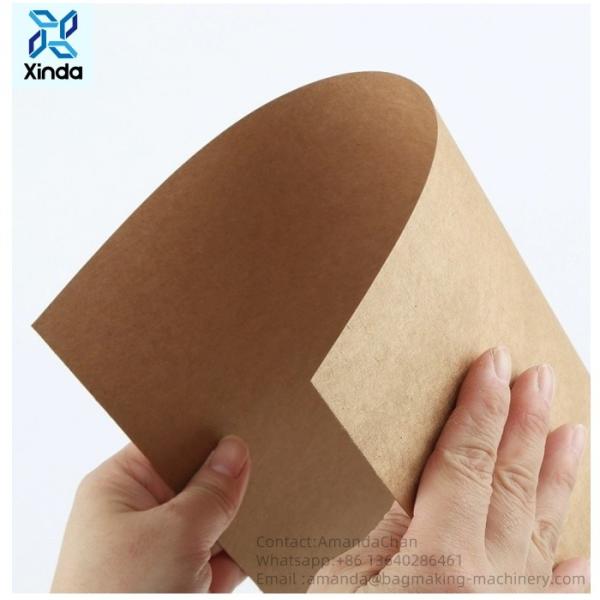 Food Grade Kraft Paper Greaseproof Barbecue Burger Takeout Packaging And Storage