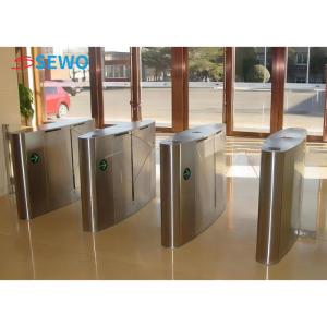 China Rfid Gate Reader Flap Barrier Gate Access Control System For Gym Membership on sale