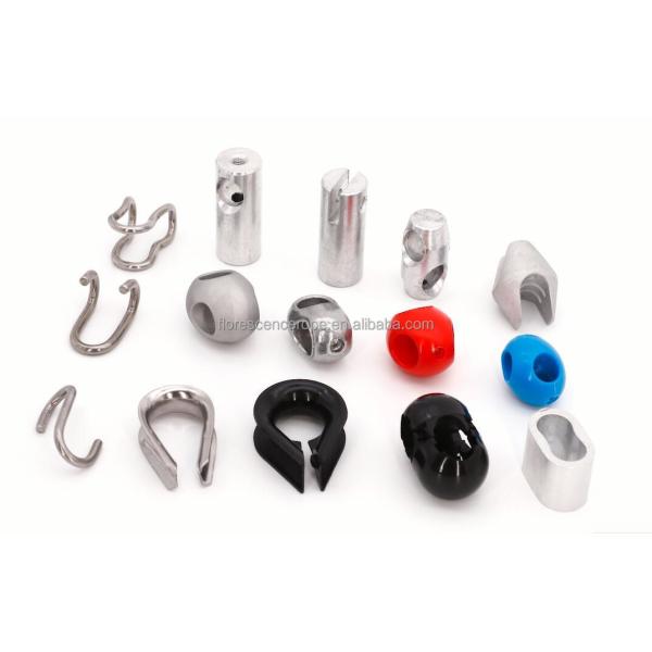 Crossed Wire Playground Rope Connector Parallel 16mm Aluminium