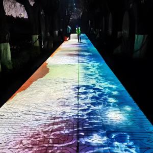 4200 Lumens Interactive Floor Projector For Home With Software