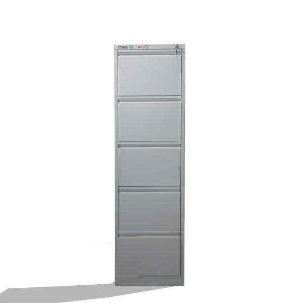 Buy Documents Metal Vertical Filing Cabinet 5 Drawer With Plastic Handle at wholesale prices