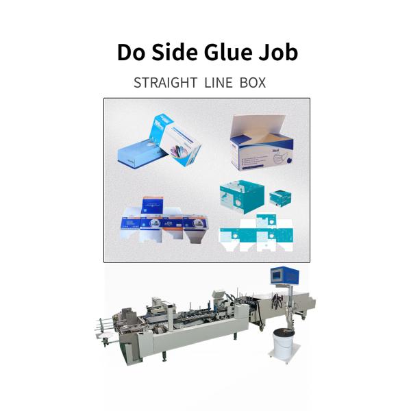 Automatic Aluminum Foil And Tin Foil Packaging Box Gluing Machine CQT-800