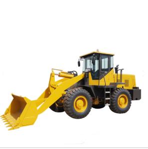 3 Ton Wheel Loader With Grass Grapple 1.8CBM Front End Wheel Loader